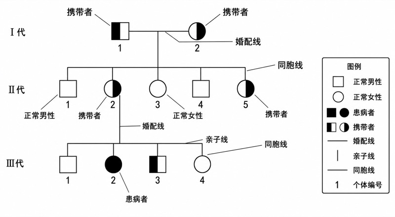 遗传家系图