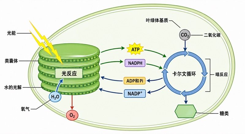 光合作用过程图